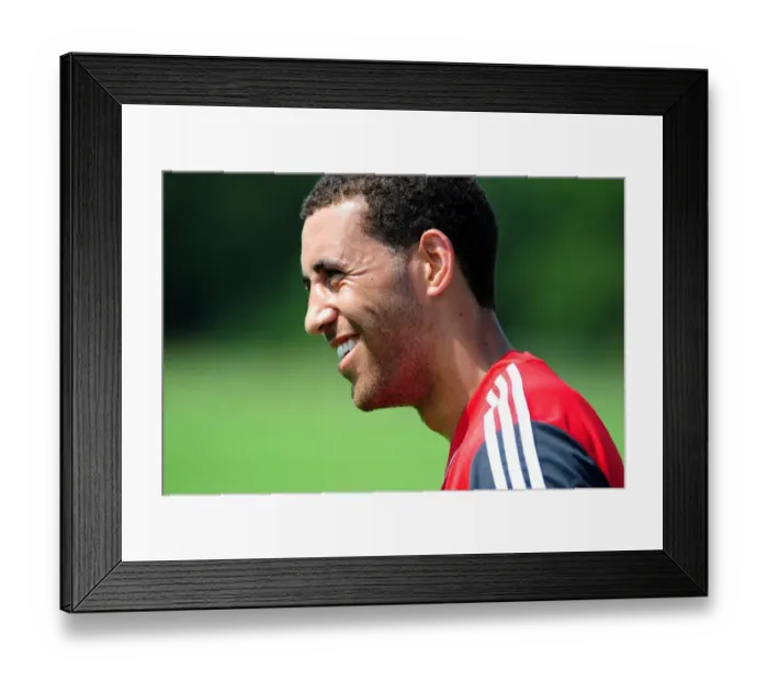 Framed Print : Bristol Citys Lewin Nyatanga
