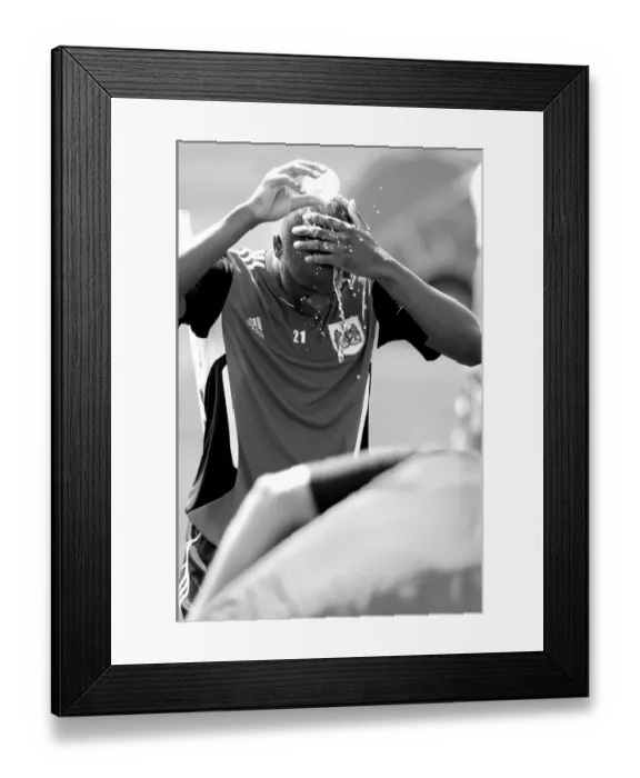 Framed Print : Bristol City Football Club: Kalifa Cisse in Action during Pre-Season Training Framed Print : Bristol City Football Club: Kalifa Cisse in Action during Pre-Season Training
