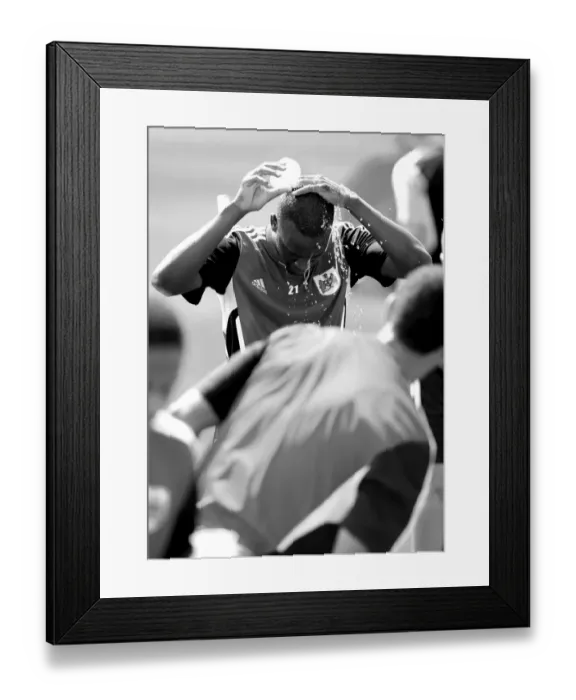 Framed Print : Bristol City FC: Kalifa Cisse's Full Throttle Pre-Season Training Framed Print : Bristol City FC: Kalifa Cisse's Full Throttle Pre-Season Training