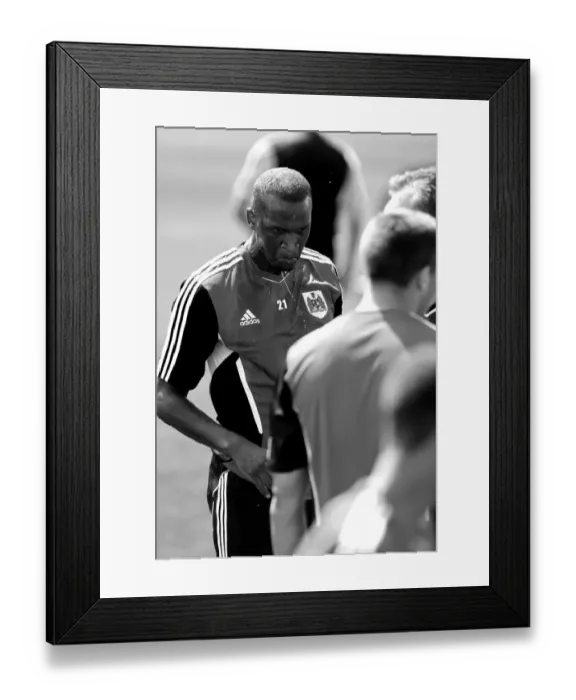 Framed Print : Bristol City FC: Kalifa Cisse's Focused Pre-Season Dive Framed Print : Bristol City FC: Kalifa Cisse's Focused Pre-Season Dive