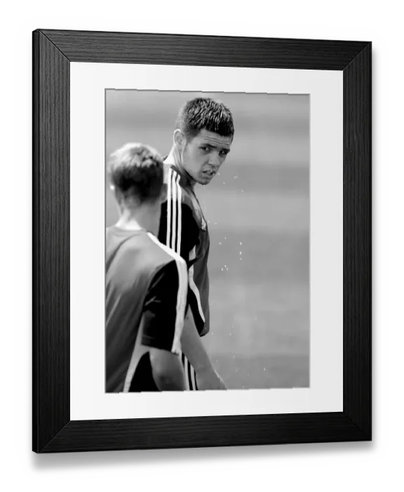 Framed Print : Bristol City FC: Lewis Carey in Action during Pre-Season Training Framed Print : Bristol City FC: Lewis Carey in Action during Pre-Season Training