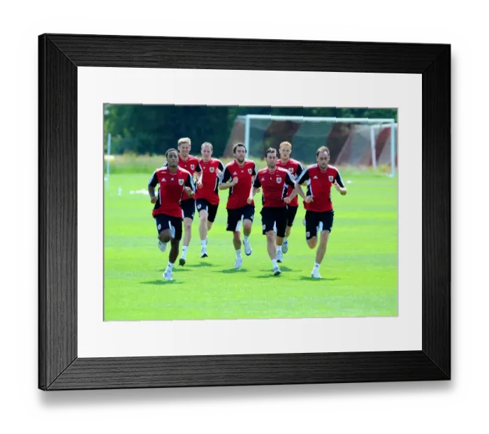 Framed Print : Bristol City First Team: Gearing Up for the 2022-2023 Season - Pre-season Training Framed Print : Bristol City First Team: Gearing Up for the 2022-2023 Season - Pre-season Training