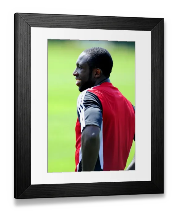 Framed Print : Damion Stewart: Focused Training with Bristol City FC (Pre-Season Preparation)