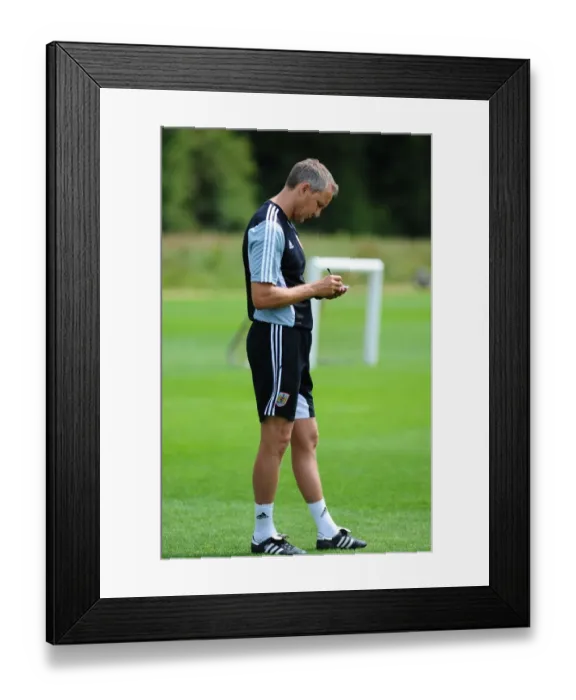 Framed Print : Keith Miljen in Action: Pre-Season Training with Bristol City FC Framed Print : Keith Miljen in Action: Pre-Season Training with Bristol City FC