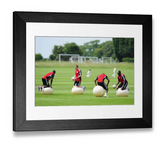 Framed Print : Bristol City First Team: Gearing Up for the 2011-12 Season - Pre-season Training Framed Print : Bristol City First Team: Gearing Up for the 2011-12 Season - Pre-season Training