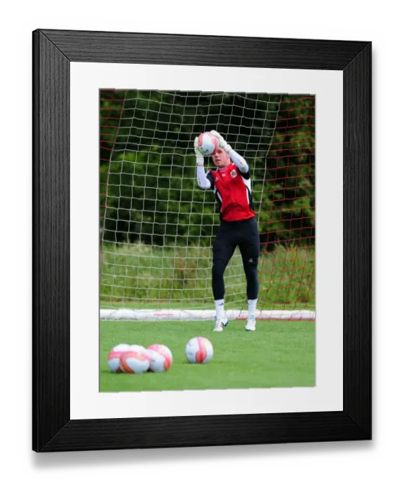 Framed Print : Lewis Carey's Intense Pre-Season Training with Bristol City FC Framed Print : Lewis Carey's Intense Pre-Season Training with Bristol City FC