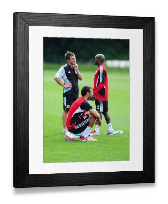Framed Print : Bristol City First Team: Pre-Season Training - Gearing Up for Season 11-12 Framed Print : Bristol City First Team: Pre-Season Training - Gearing Up for Season 11-12