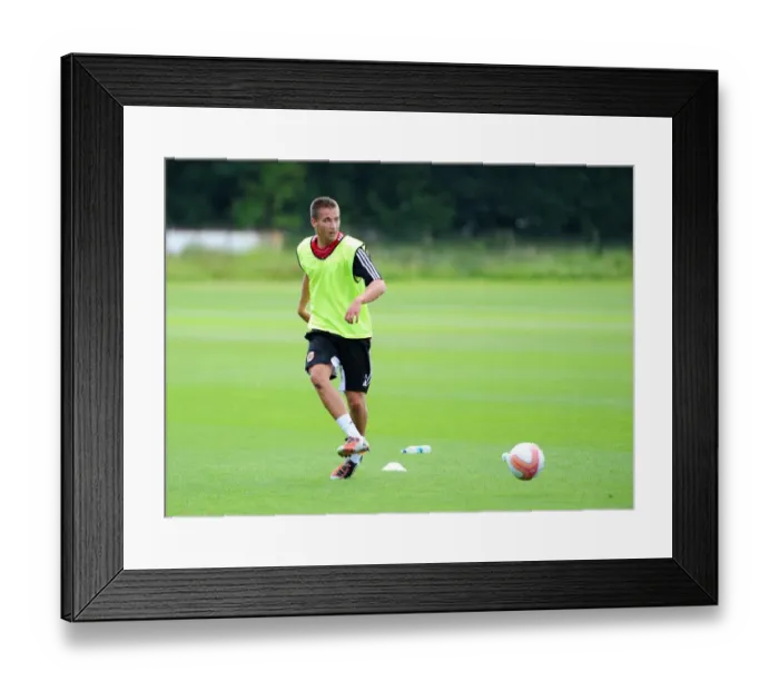 Framed Print : Bristol City's Danny Ball: Unwavering Concentration During Pre-Season Training Framed Print : Bristol City's Danny Ball: Unwavering Concentration During Pre-Season Training