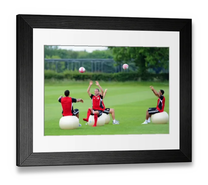 Framed Print : Bristol City First Team: Pre-season Training 2011-12 - Gearing Up for the New Season Framed Print : Bristol City First Team: Pre-season Training 2011-12 - Gearing Up for the New Season