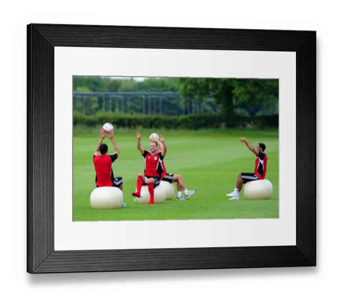 Framed Print : Bristol City First Team: Pre-season Training 2011-12 - Gearing Up for the New Season Framed Print : Bristol City First Team: Pre-season Training 2011-12 - Gearing Up for the New Season