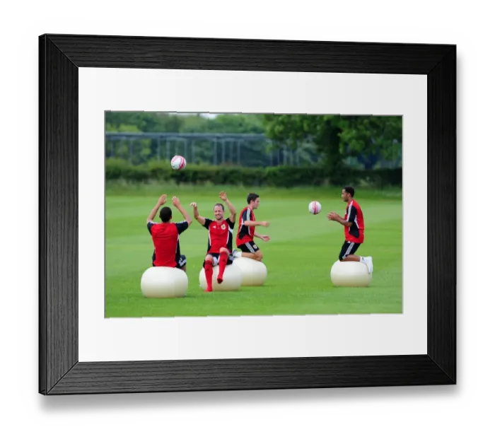 Framed Print : Bristol City First Team: Pre-Season Training 2011-12 - Gearing Up for the New Season Framed Print : Bristol City First Team: Pre-Season Training 2011-12 - Gearing Up for the New Season
