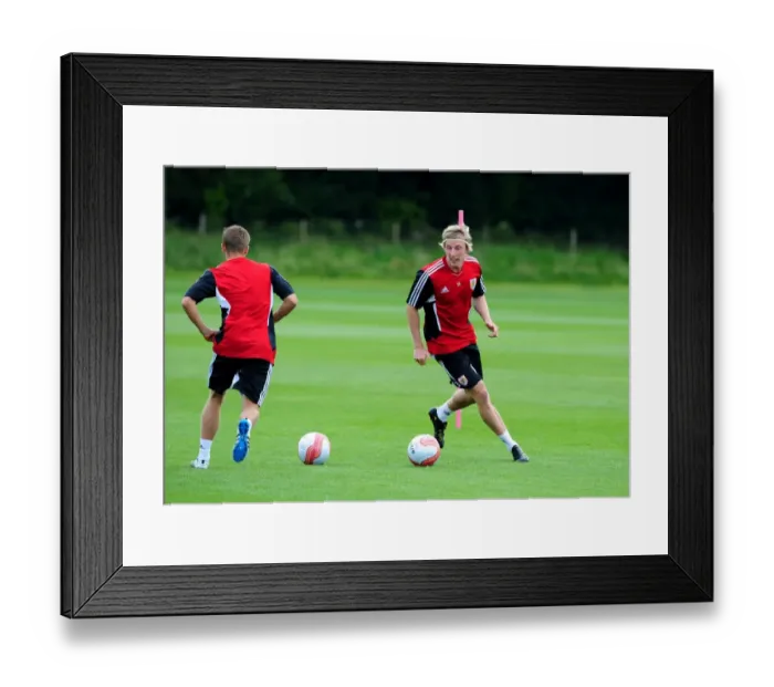 Framed Print : Martyn Woolford of Bristol City in Pre-season Training