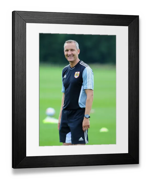 Framed Print : Behind the Scenes: Keith Miljen at Pre-Season Training with Bristol City FC Framed Print : Behind the Scenes: Keith Miljen at Pre-Season Training with Bristol City FC