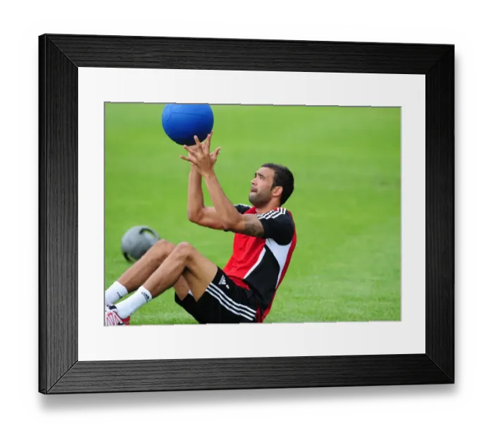 Framed Print : Bristol City's Liam Fontaine in Pre-Season Training Focus