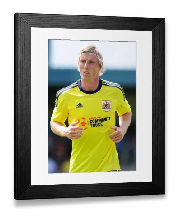 Framed Print : Bristol Citys Martyn Woolford
