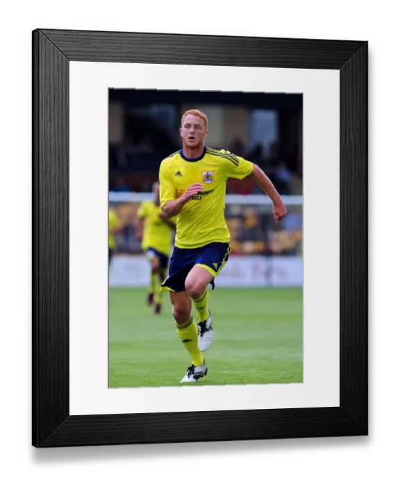 Framed Print : Ryan Taylor in Action: Torquay vs. Bristol City Framed Print : Ryan Taylor in Action: Torquay vs. Bristol City