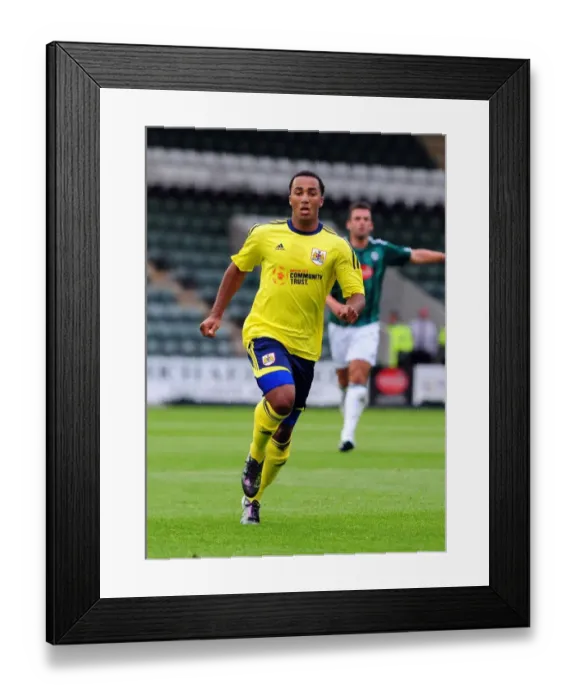 Framed Print : Nicky Maynard in Action: Plymouth Argyle vs. Bristol City Framed Print : Nicky Maynard in Action: Plymouth Argyle vs. Bristol City