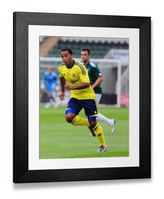 Framed Print : Bristol Citys Nicky Maynard