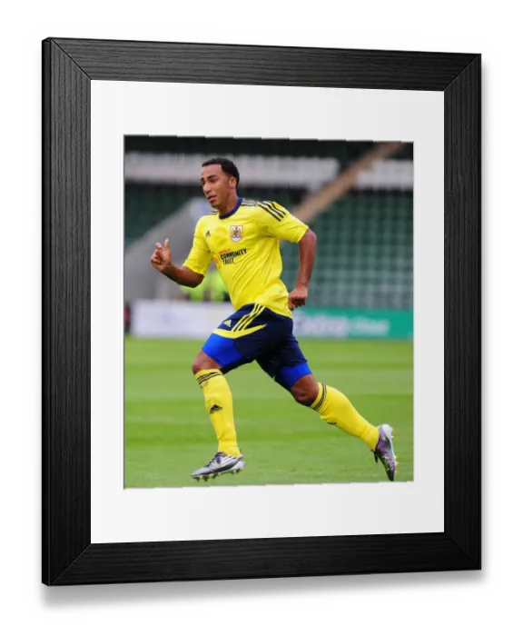 Framed Print : Nicky Maynard in Action: The Intense Rivalry - Plymouth Argyle vs. Bristol City Framed Print : Nicky Maynard in Action: The Intense Rivalry - Plymouth Argyle vs. Bristol City