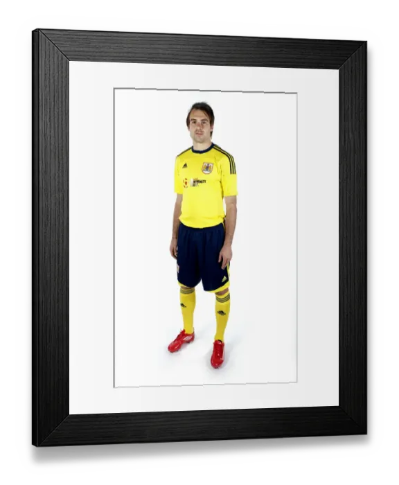 Framed Print : Bristol City Director of Football, Keith Burt, at Port Vale's Vale Park during Sky Bet League One Match