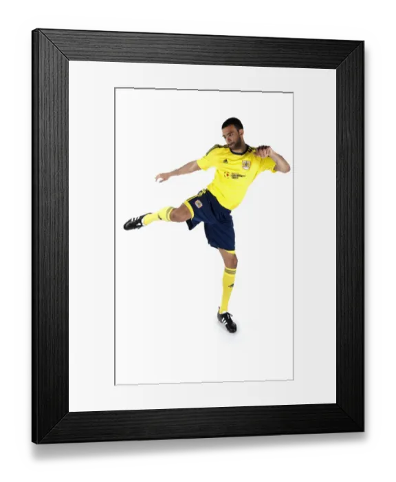 Framed Print : Bristol City First Team: New Kit Reveal 11-12 Season