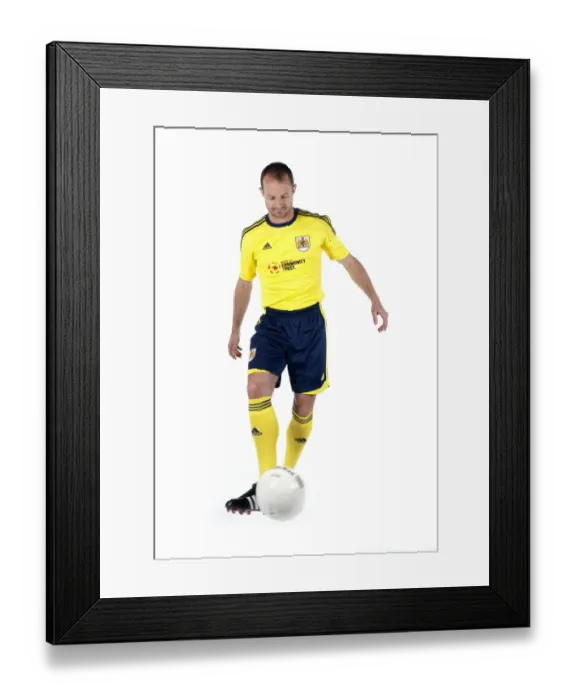 Framed Print : Bristol City First Team: New Kits Revealed for Season 11-12