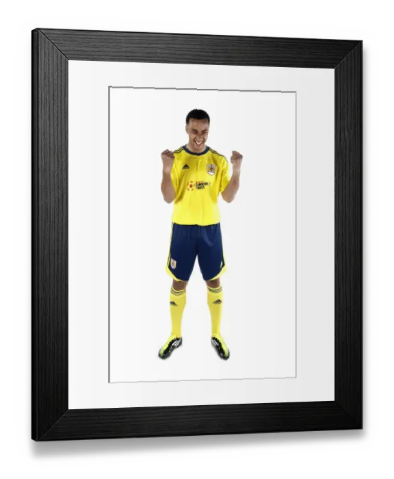 Framed Print : Bristol City First Team: Revealing the New Kits for Season 11-12 Framed Print : Bristol City First Team: Revealing the New Kits for Season 11-12