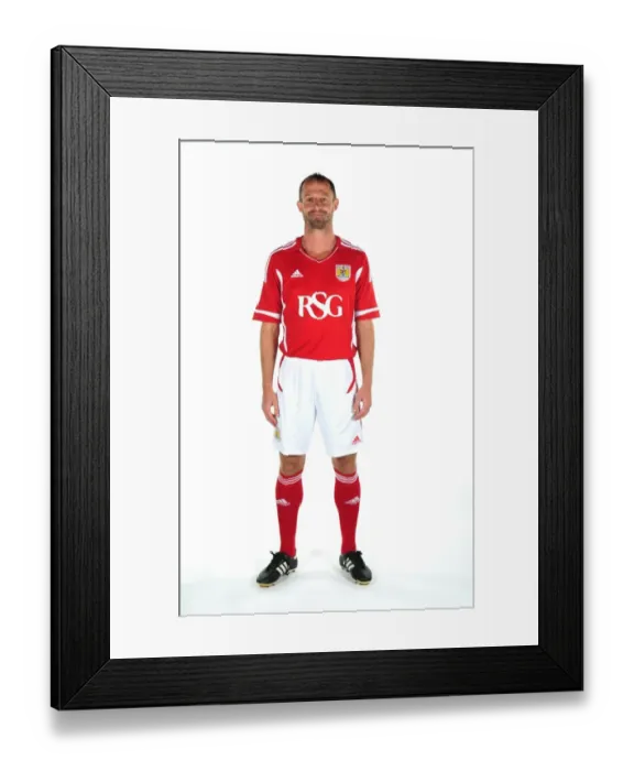 Framed Print : Keith Burt, Bristol City's Director of Football, Scouts at Port Vale's Vale Park during Sky Bet League One Match