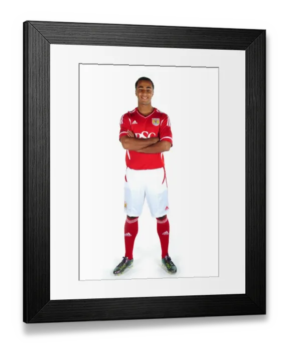 Framed Print : Bristol City First Team: Unveiling New Kits for Season 11-12