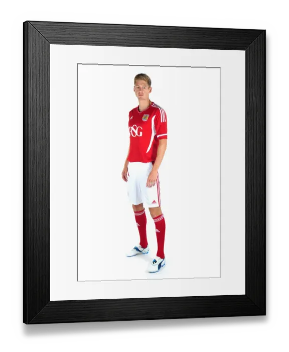 Framed Print : Bristol City First Team: New Kits Unveiled for Season 11-12 Framed Print : Bristol City First Team: New Kits Unveiled for Season 11-12