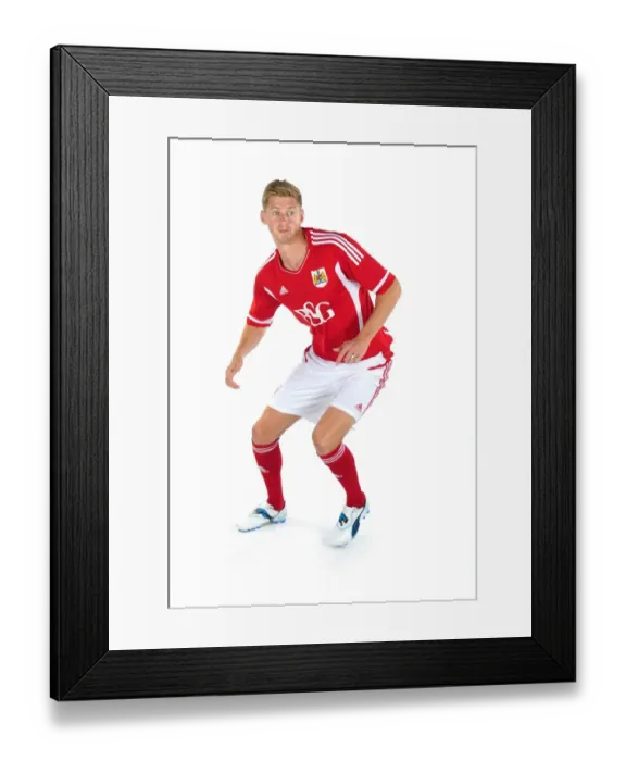 Framed Print : Bristol City First Team: New Kits Unveiled for Season 11-12 Framed Print : Bristol City First Team: New Kits Unveiled for Season 11-12