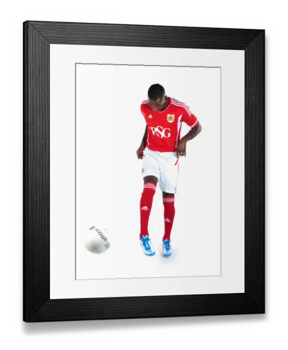 Framed Print : Bristol City First Team: Revealing the New Kits for Season 11-12 Framed Print : Bristol City First Team: Revealing the New Kits for Season 11-12