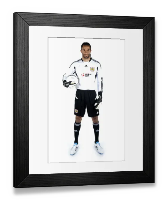 Framed Print : Bristol City's Director of Football, Keith Burt, Scouting at Port Vale's Vale Park