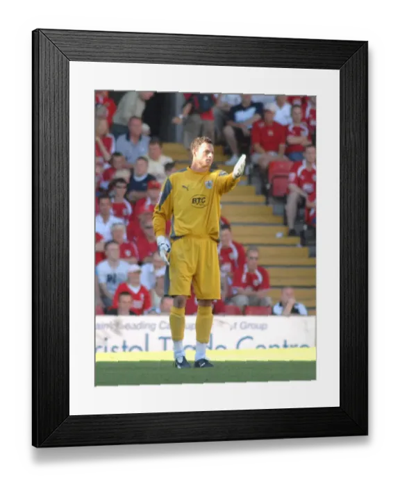Framed Print : Chris Weale-Scunthorpe Utd