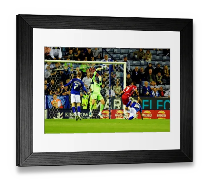 Framed Print : Dean Gerken's Save: Leicester City vs. Bristol City, Championship 2011 Framed Print : Dean Gerken's Save: Leicester City vs. Bristol City, Championship 2011