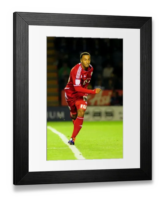 Framed Print : Bristol City's Nicky Maynard Scores Brace in Championship Clash vs. Leicester City - August 6, 2011 Framed Print : Bristol City's Nicky Maynard Scores Brace in Championship Clash vs. Leicester City - August 6, 2011