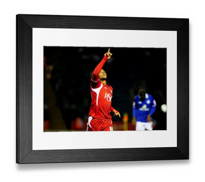 Framed Print : Nicky Maynard's Brace: Bristol City's Upset Win Against Leicester City in Championship (2011) Framed Print : Nicky Maynard's Brace: Bristol City's Upset Win Against Leicester City in Championship (2011)