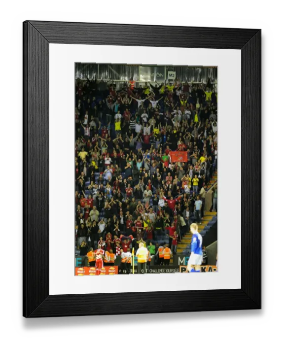 Framed Print : Championship Clash: Leicester City vs. Bristol City at King Power Stadium (17-08-2011) - Editorial Football Image Framed Print : Championship Clash: Leicester City vs. Bristol City at King Power Stadium (17-08-2011) - Editorial Football Image