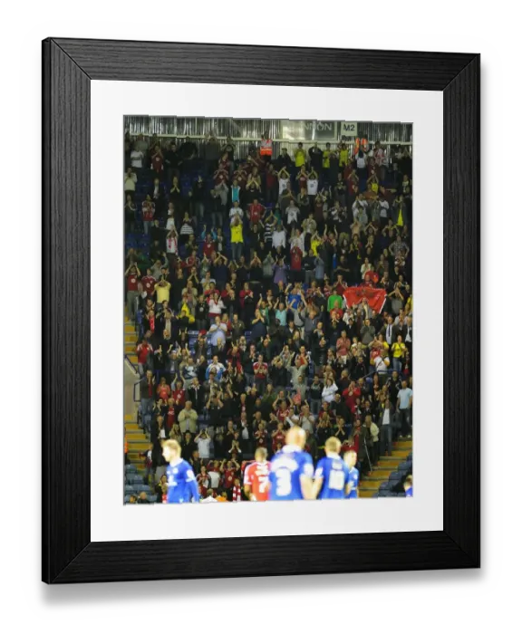 Framed Print : Championship Football: Leicester City vs. Bristol City at King Power Stadium (17-08-2011)