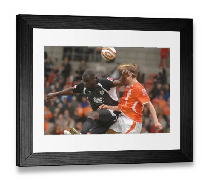 Framed Print : Enoch Showunmi-Blackpool