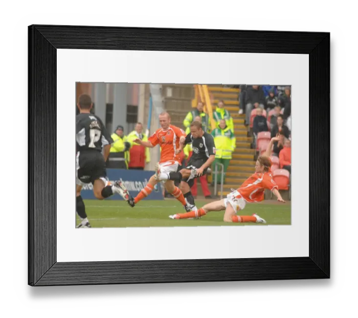 Framed Print : Action-Packed Rivalry: Lee Trundle vs. Blackpool vs. Bristol City Framed Print : Action-Packed Rivalry: Lee Trundle vs. Blackpool vs. Bristol City