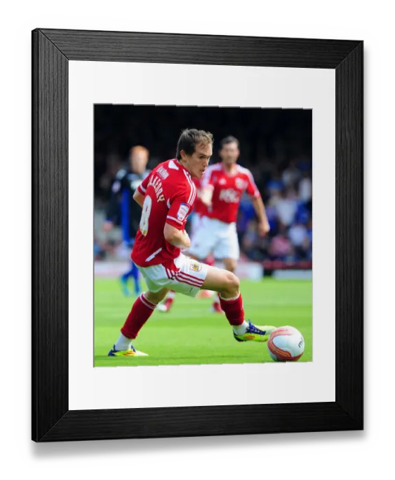 Framed Print : Bristol City v Portsmouth 200811 Framed Print : Bristol City v Portsmouth 200811
