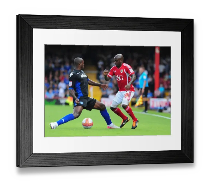 Framed Print : Bristol City's Jamal Campbell-Ryce Scores Spectacular Goal Past Portsmouth's Aaron Mokoena (Championship Match, 2008-11) Framed Print : Bristol City's Jamal Campbell-Ryce Scores Spectacular Goal Past Portsmouth's Aaron Mokoena (Championship Match, 2008-11)