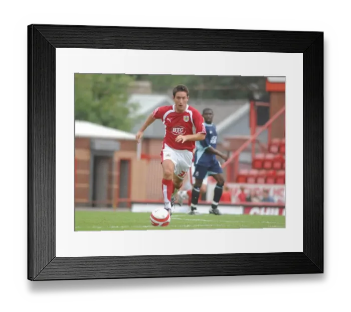 Framed Print : Bristol City FC: Lee Johnson Leading the Charge in Pre-Season Training Framed Print : Bristol City FC: Lee Johnson Leading the Charge in Pre-Season Training
