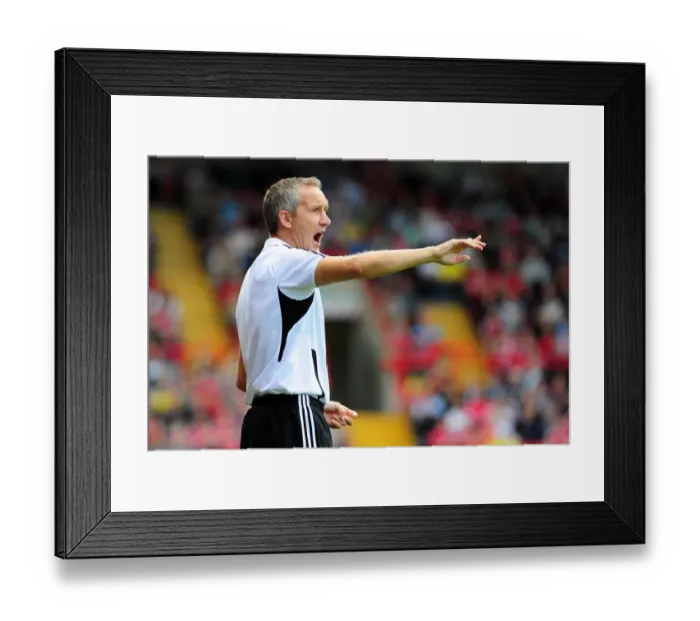 Framed Print : Keith Millen and Bristol City Face Portsmouth in 2011 Championship Clash at Ashton Gate Stadium Framed Print : Keith Millen and Bristol City Face Portsmouth in 2011 Championship Clash at Ashton Gate Stadium
