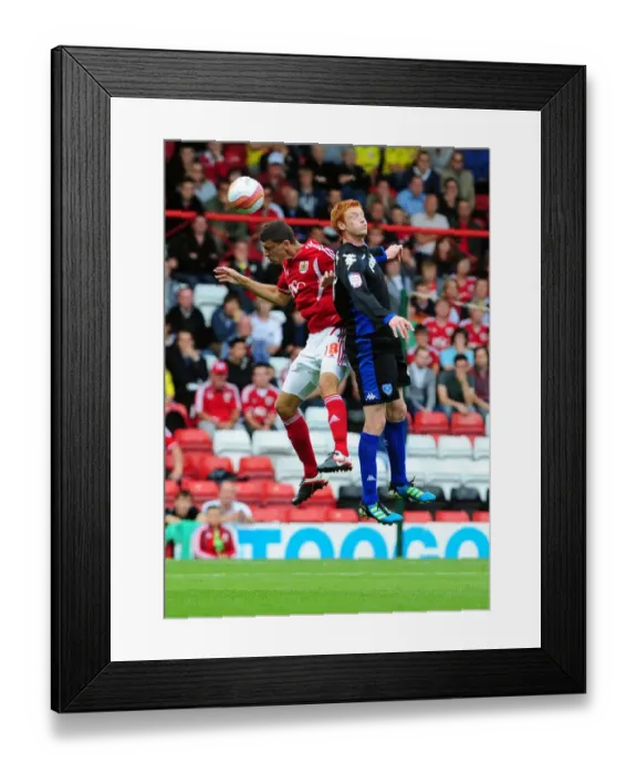 Framed Print : Championship Showdown: Wilson vs Norris Clash at Ashton Gate - Bristol City vs Portsmouth (2011) Framed Print : Championship Showdown: Wilson vs Norris Clash at Ashton Gate - Bristol City vs Portsmouth (2011)