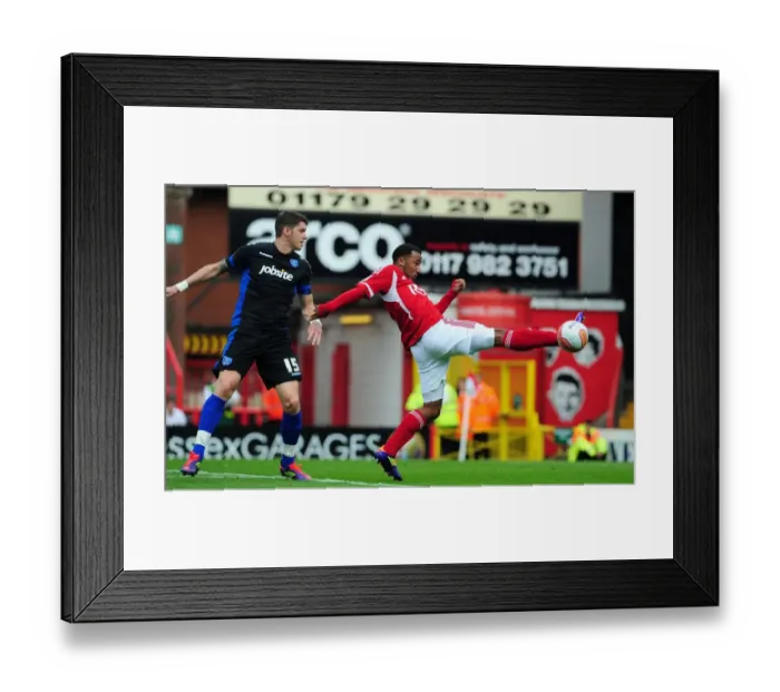 Framed Print : Bristol City's Nicky Maynard Outmuscles Portsmouth's Greg Halford in 2008-09 Championship Clash at Ashton Gate Framed Print : Bristol City's Nicky Maynard Outmuscles Portsmouth's Greg Halford in 2008-09 Championship Clash at Ashton Gate
