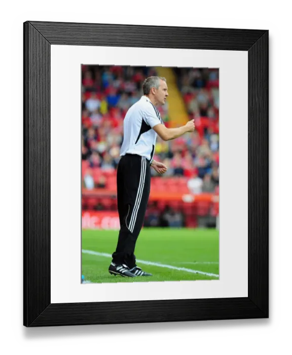 Framed Print : Bristol City vs Portsmouth, 2008-11: Keith Millen Leads Championship Clash at Ashton Gate Framed Print : Bristol City vs Portsmouth, 2008-11: Keith Millen Leads Championship Clash at Ashton Gate
