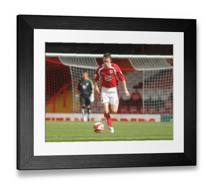 Framed Print : Michael McIndoe: Focused and Ready - Pre-Season Training with Bristol City FC Framed Print : Michael McIndoe: Focused and Ready - Pre-Season Training with Bristol City FC