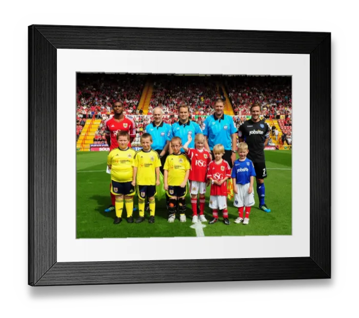 Framed Print : Bristol City vs Portsmouth: A Football Showdown - Season 11-12 Framed Print : Bristol City vs Portsmouth: A Football Showdown - Season 11-12